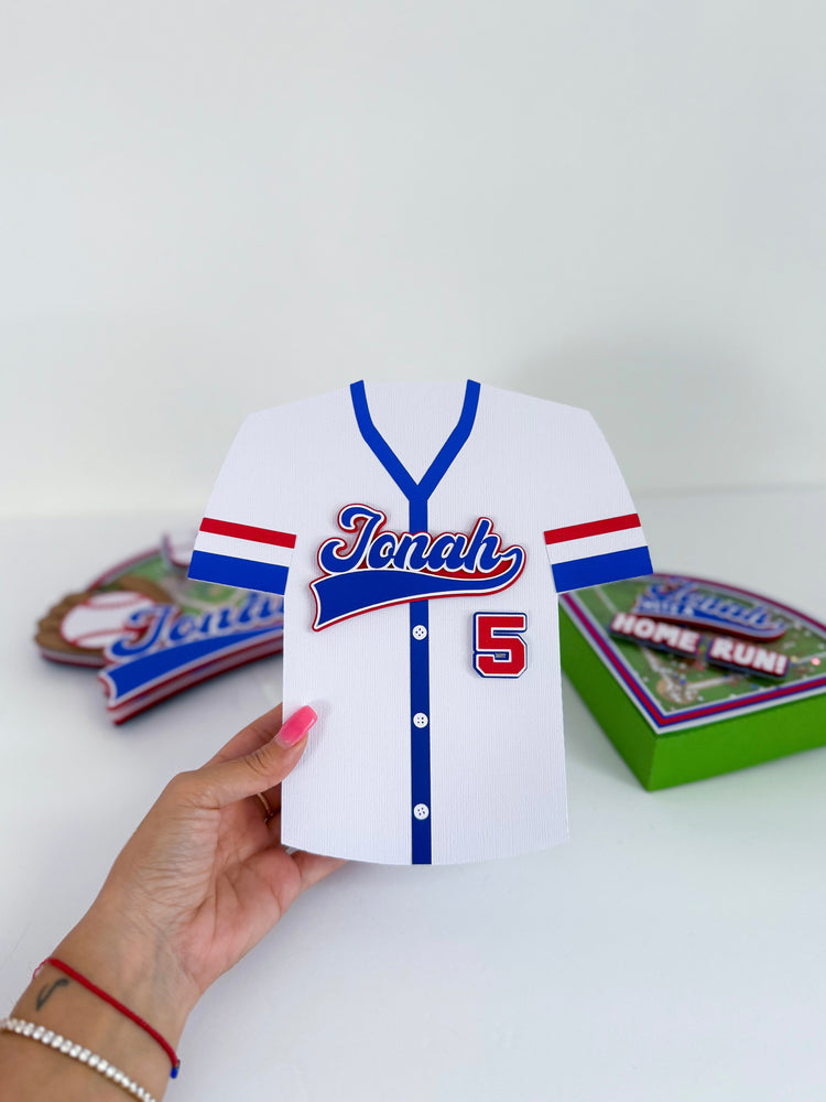 Custom Favor Box - Sports Shirt