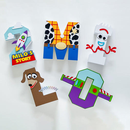 Custom 3D Letters