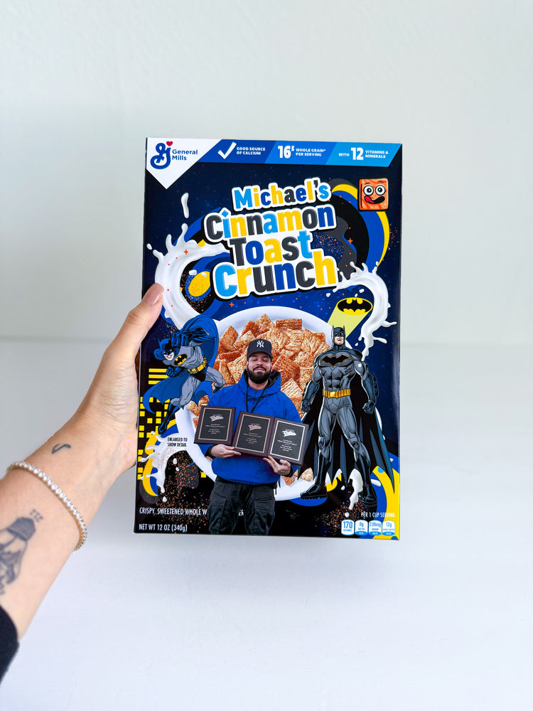 Custom Cereal Boxes (Regular)