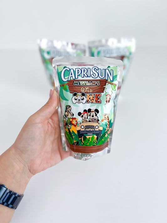 Custom Juice Pouch, 6oz