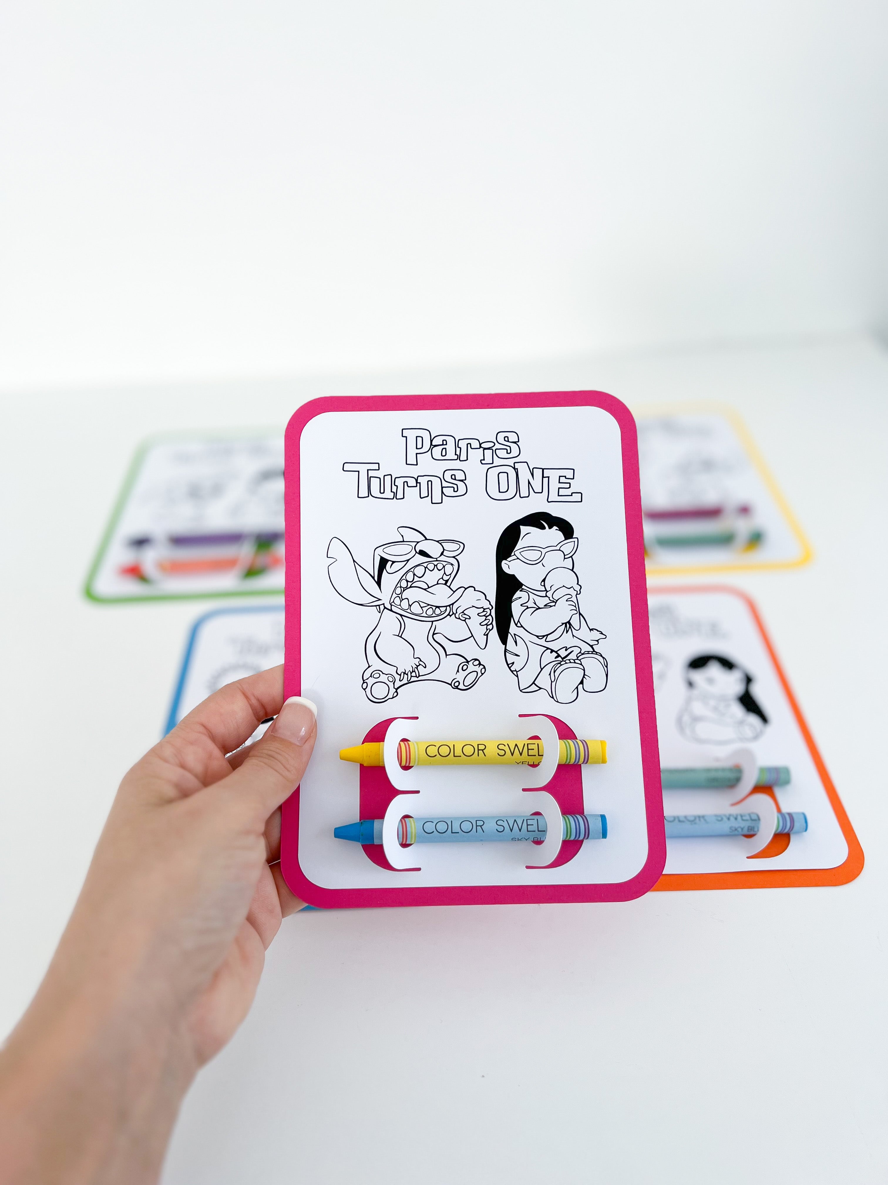 Custom Coloring Cards – Lace Designs Studio