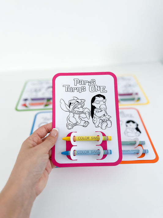 Custom Coloring Cards