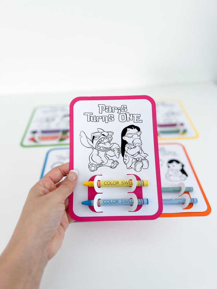 Custom Coloring Cards