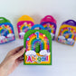Custom Coloring Book Bag Favor Box