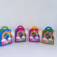 Custom Coloring Book Bag Favor Box