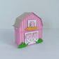 Custom Favor Box - Farm Barn