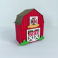 Custom Favor Box - Farm Barn
