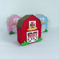 Custom Favor Box - Farm Barn