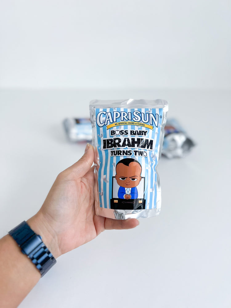 Custom Juice Pouch, 6oz