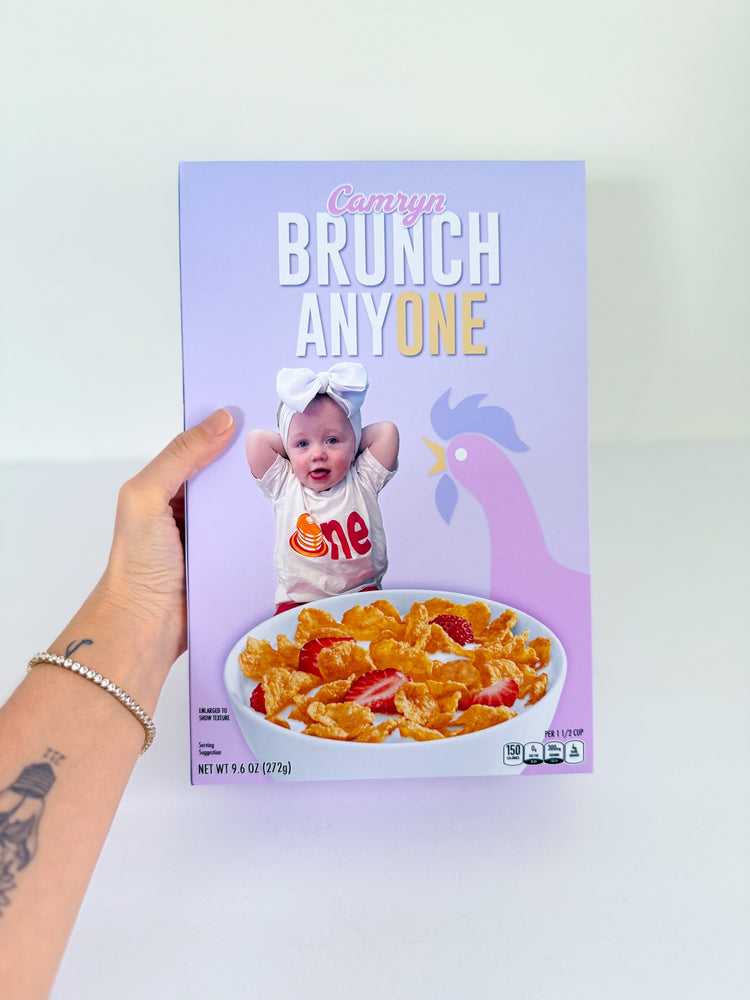 Custom Cereal Boxes (Regular)