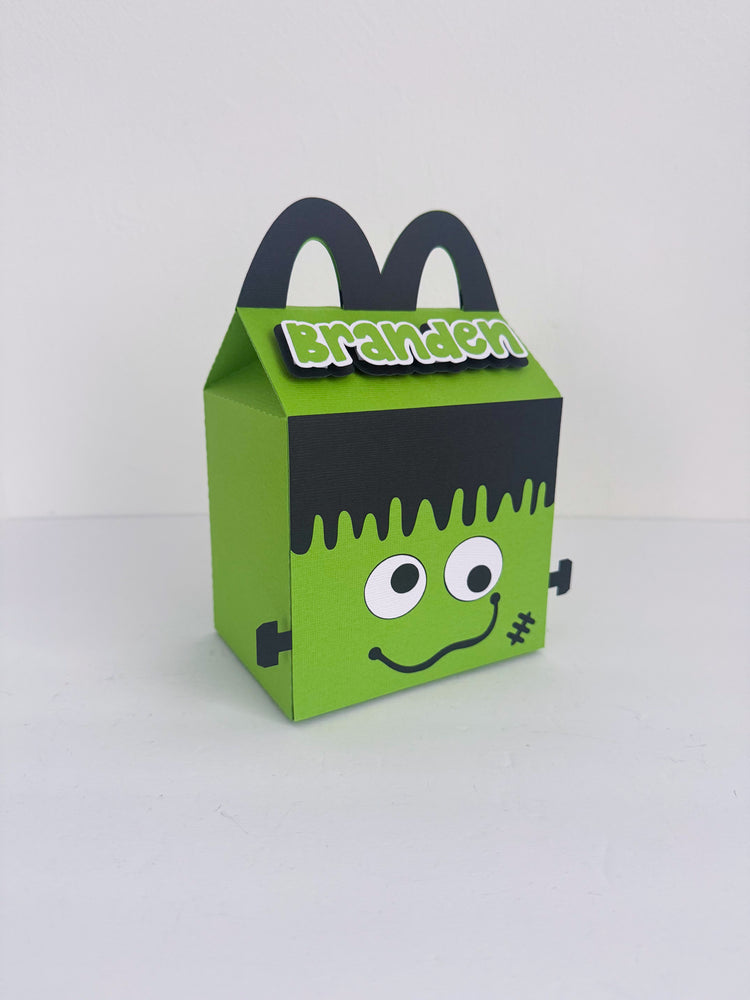 Custom Favor Box - Halloween Happy Kids Meal
