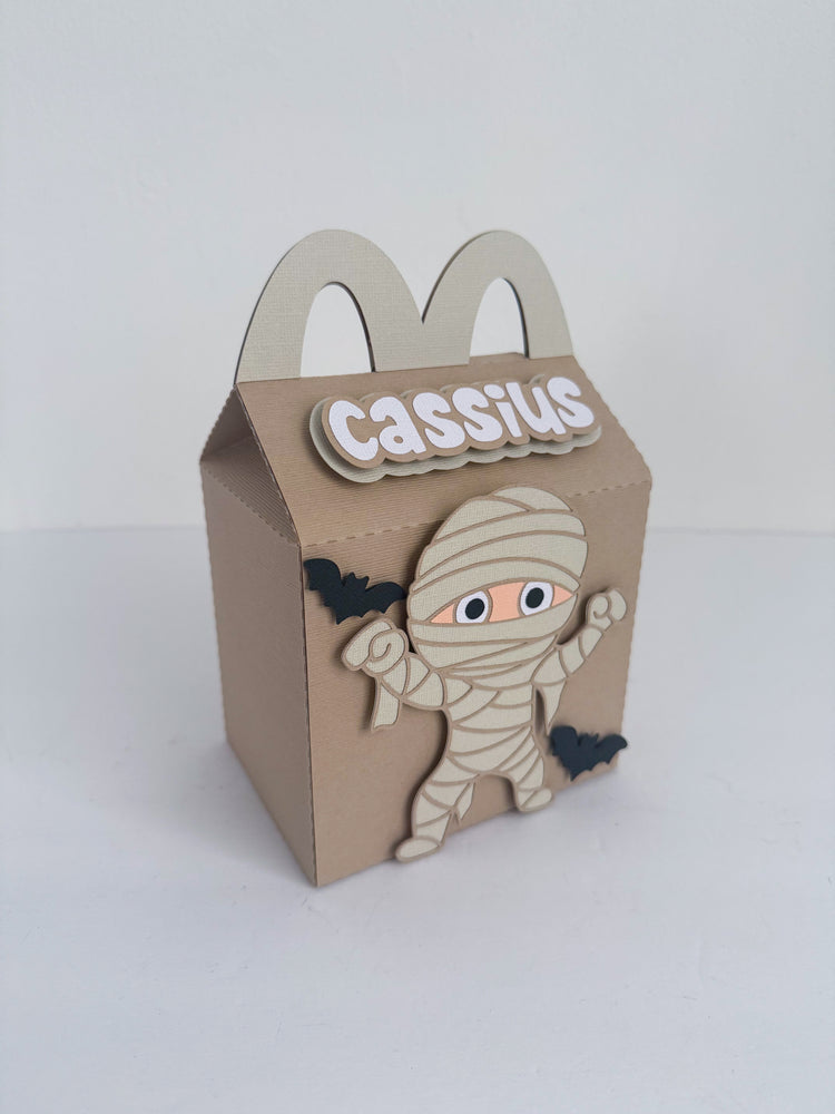 Custom Favor Box - Halloween Happy Kids Meal