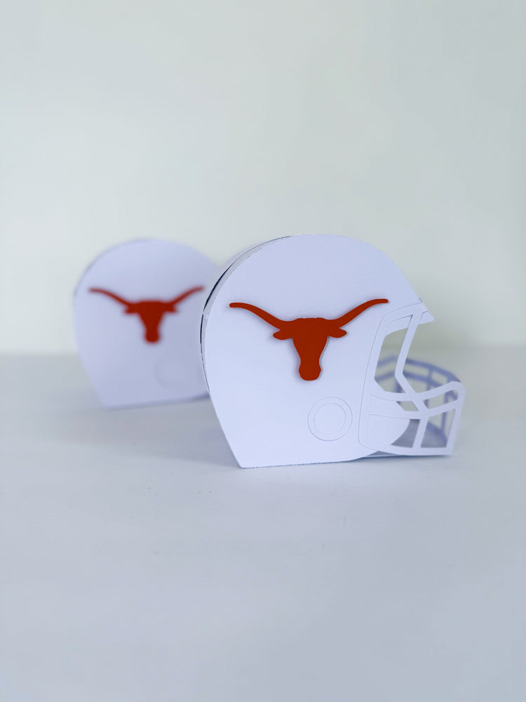 Custom Favor Box - Sports Football Helmets