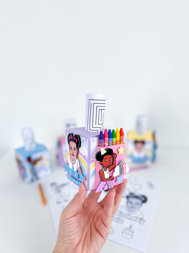 Custom Coloring Activity Box