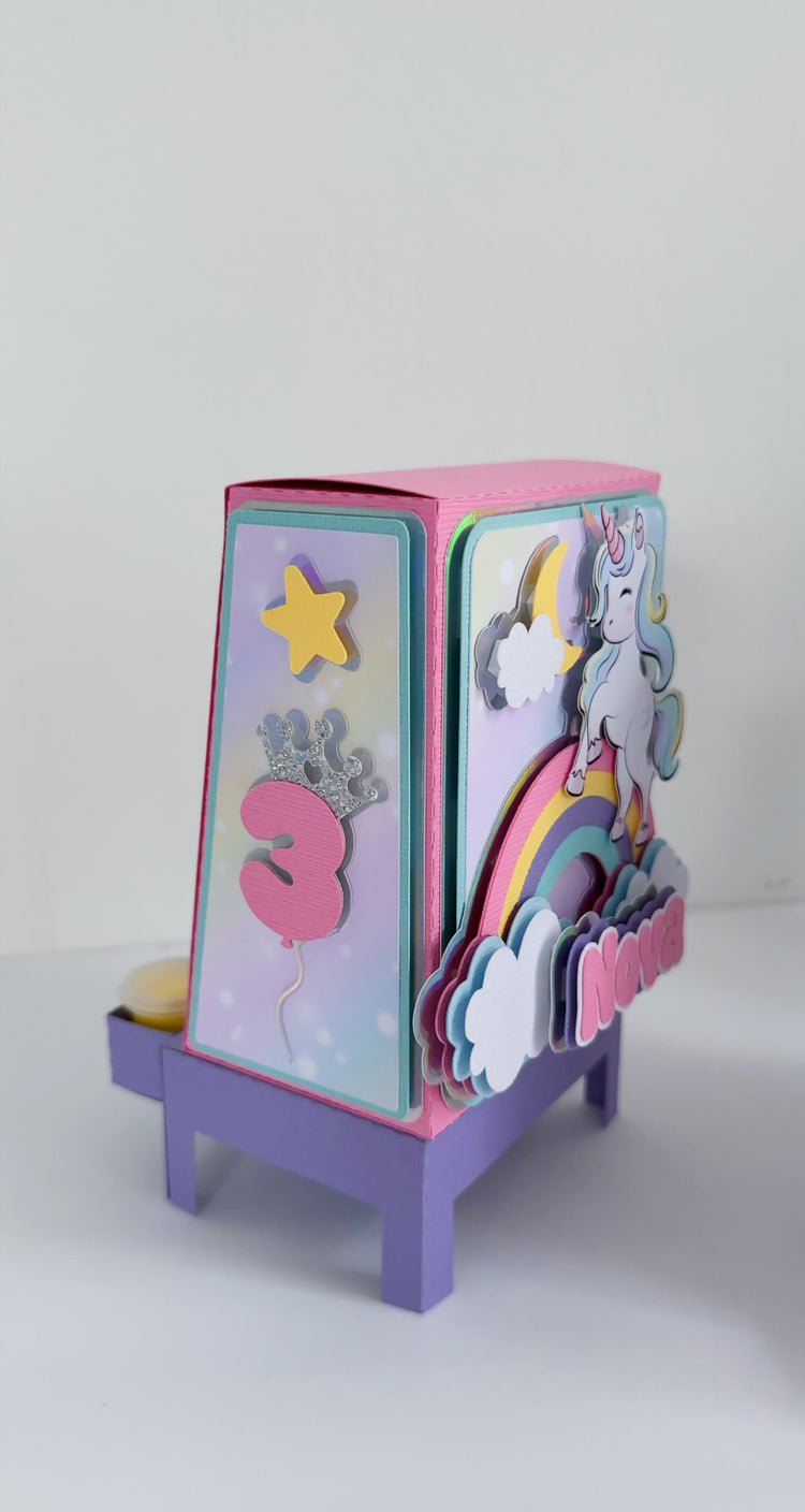 Custom Paint Easel Favor Boxes