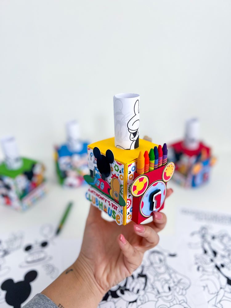 Custom Coloring Activity Box
