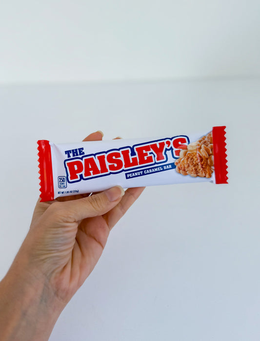 Custom Peanut Caramel Candy Bar