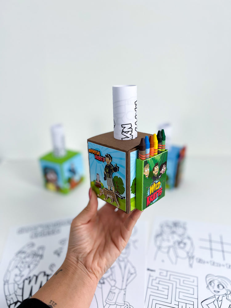 Custom Coloring Activity Box