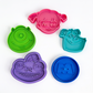 Monsters Playdoh Cutters