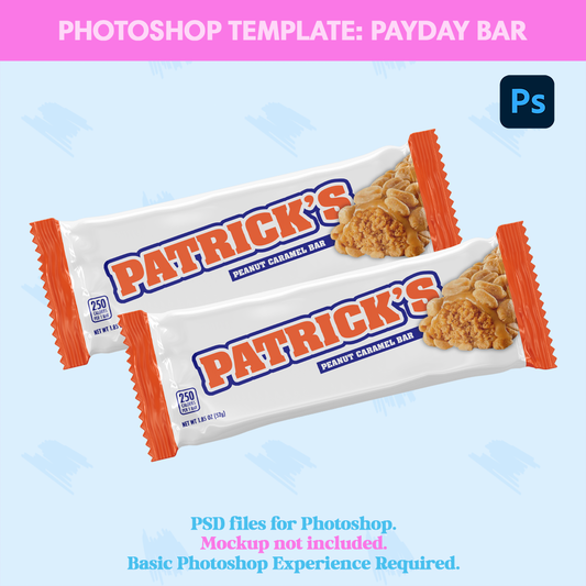 Template - Payday Candy Bar Template