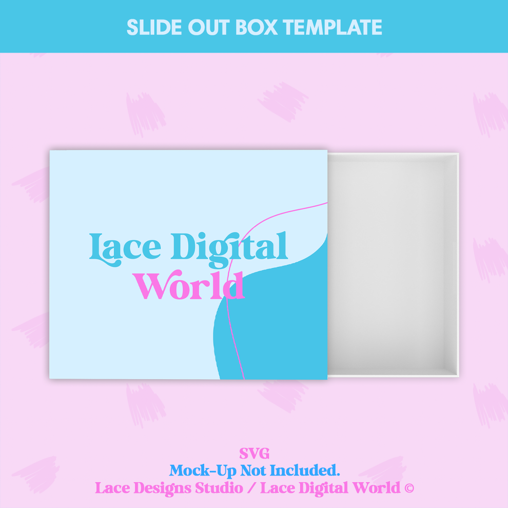 Template - Slide Out Box – Lace Designs Studio