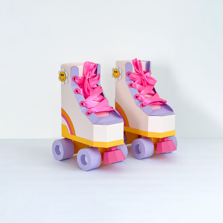 Custom Favor Box - Rollerskate