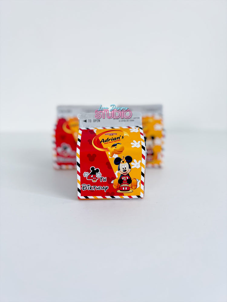 Custom Gold Fishy Crackers Boxes