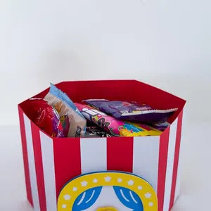 Custom Favor Box - Circus Tent Boxes