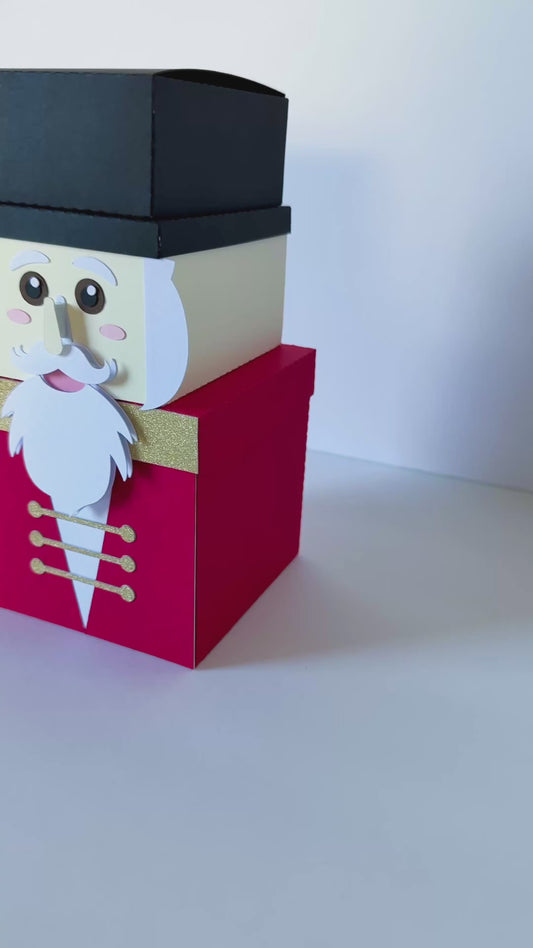 Template - 3-in-1 Nutcracker Gift Box