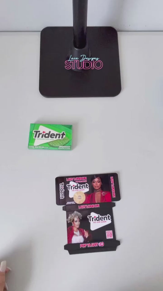Template - Trident Gum Box