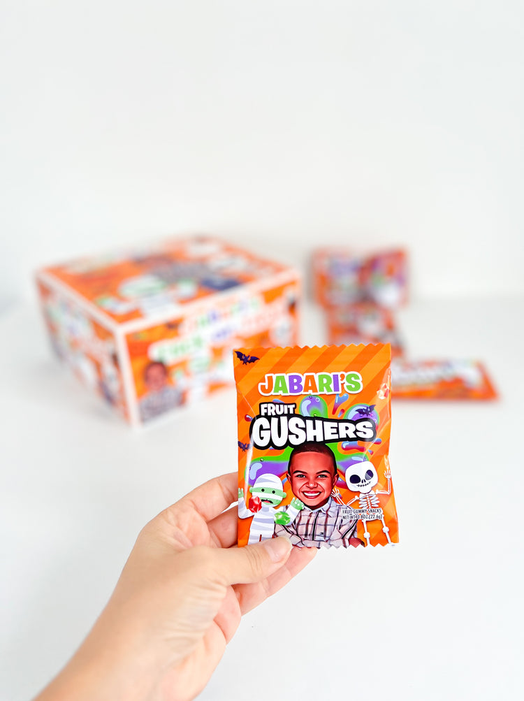 Custom Gushers Candy