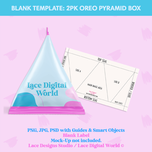 Template - Pyramid 2-Pack Cookie