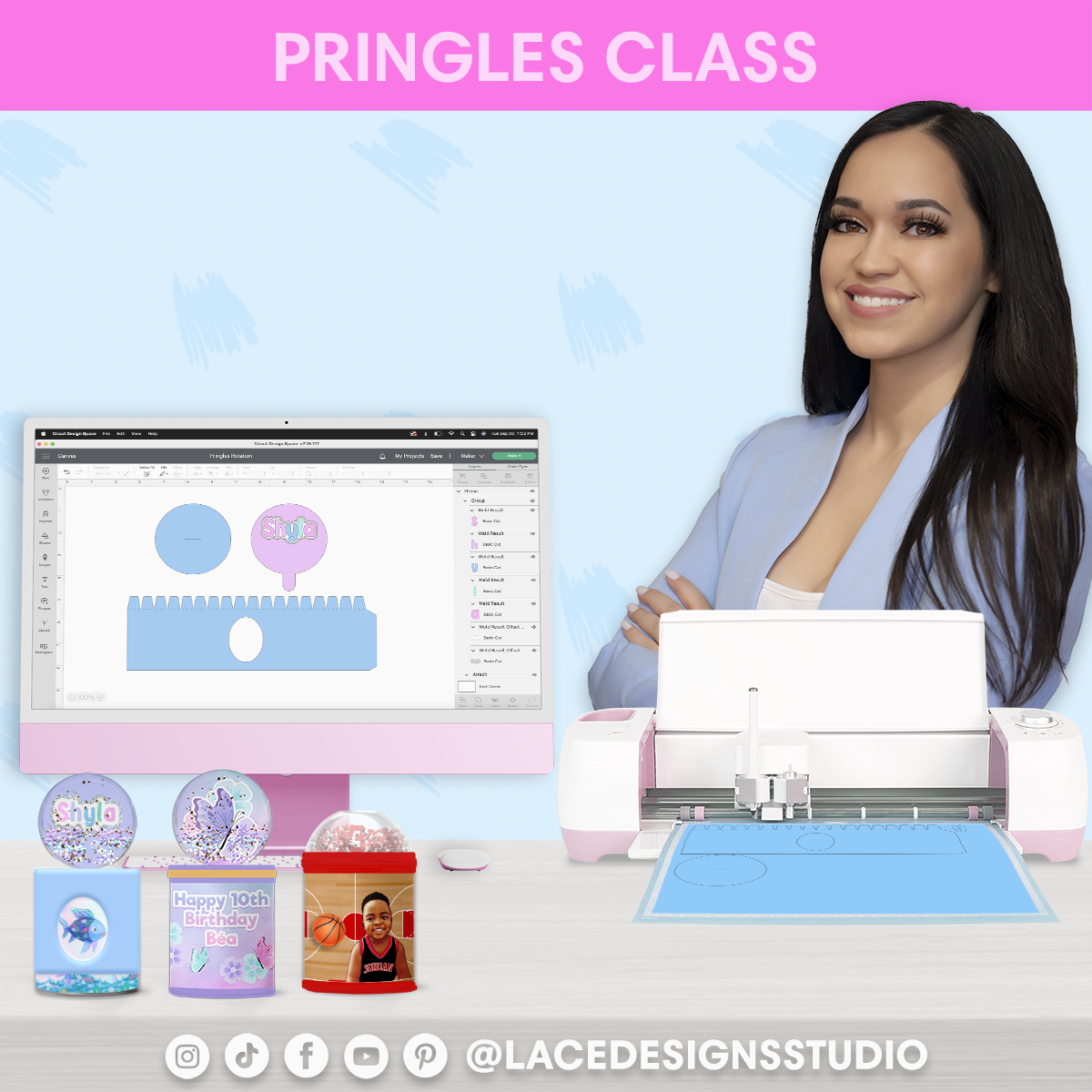 Online Class: Pringles Edition – Lace Designs Studio
