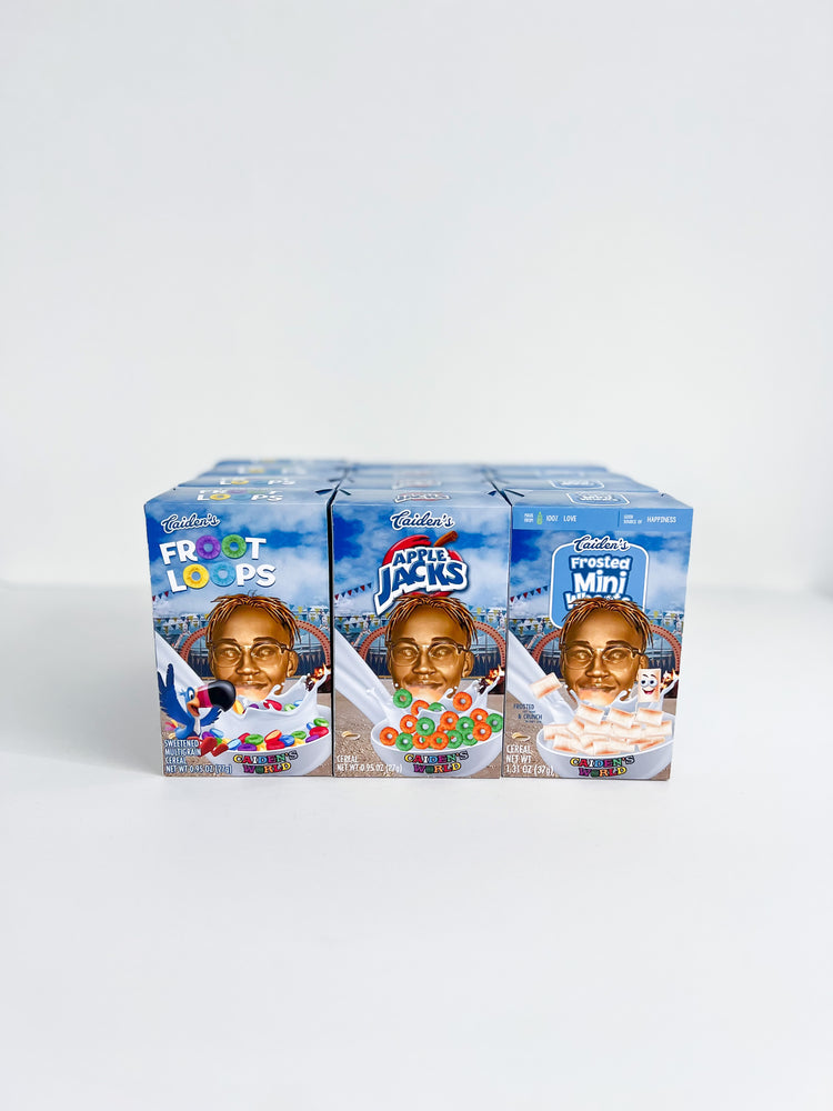 Frosted Mini Bricks Cereal - Custom Printed 1x2x2 Brick – B3 Customs