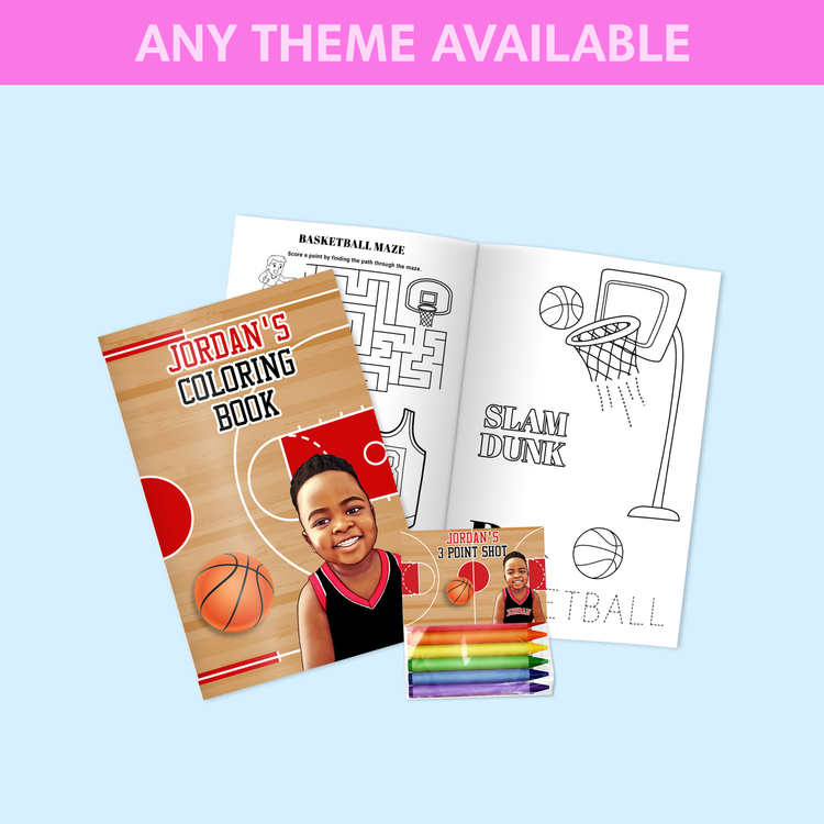 Custom Coloring Books – Lace Designs Studio