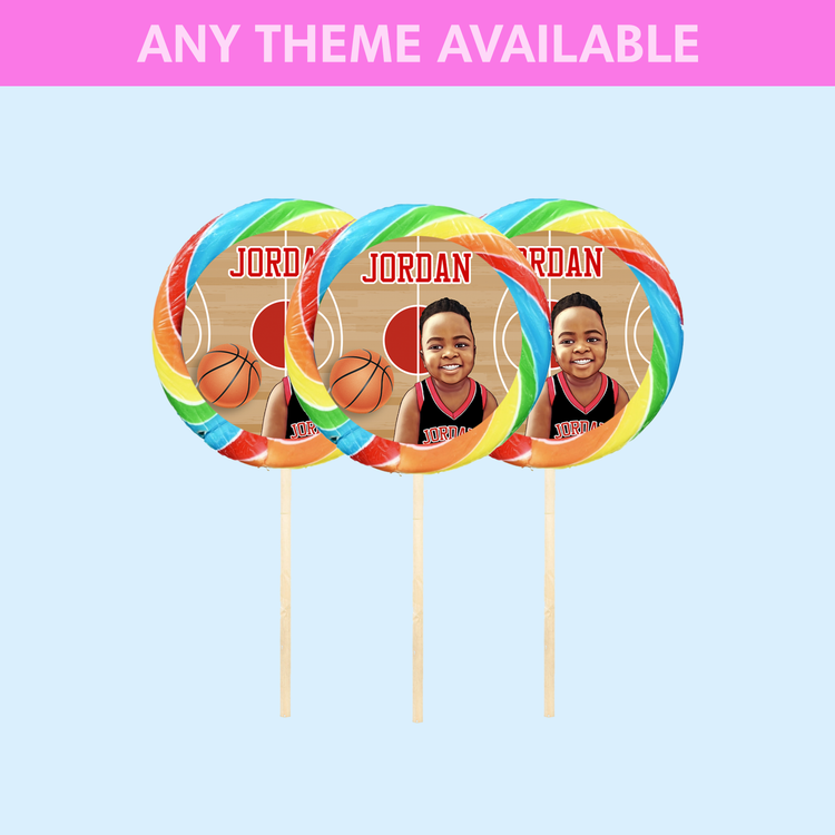 Custom Swirl Lollipop